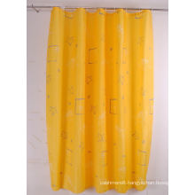 Yellow Print Shower Curtains Bath